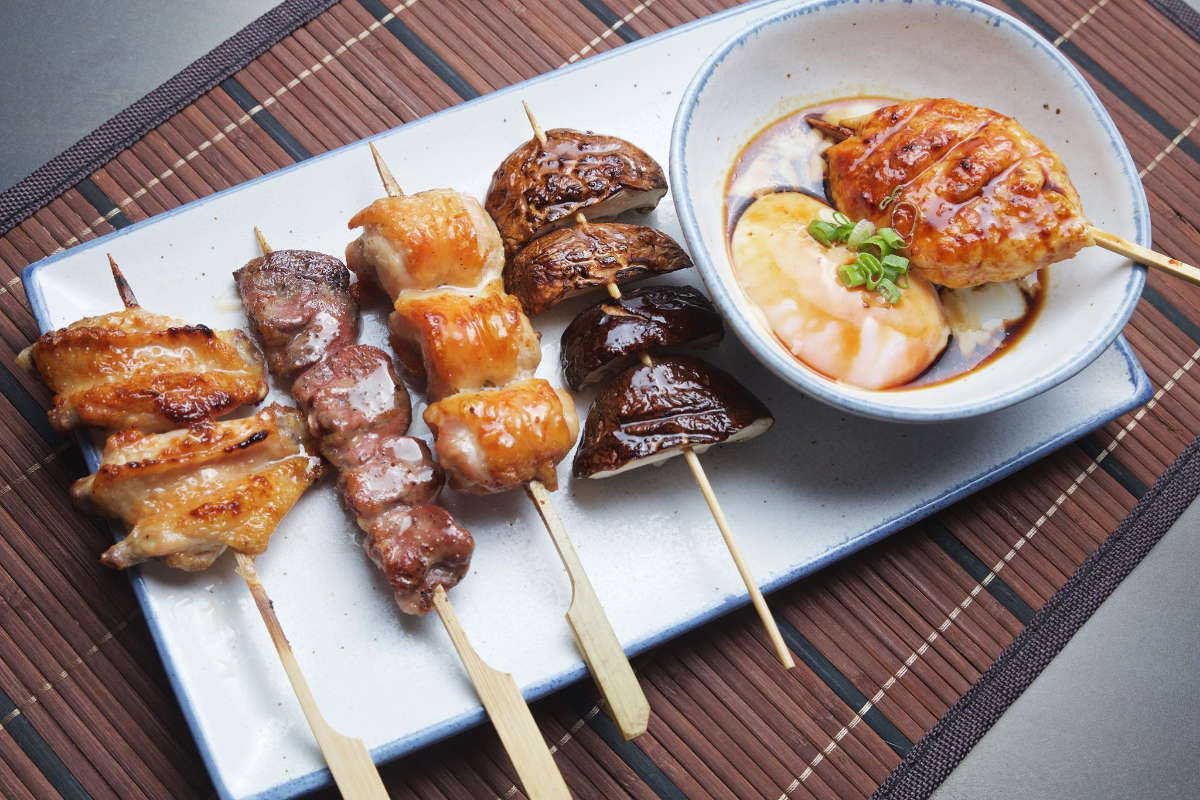 yakitori-platter